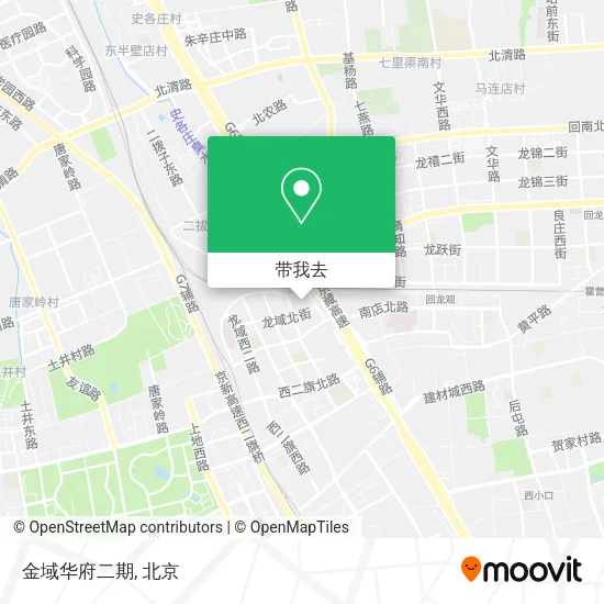 金域华府二期地图