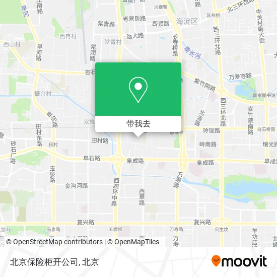 北京保险柜开公司地图