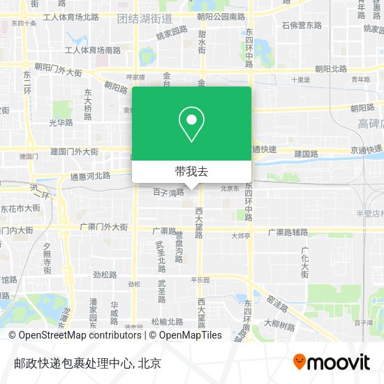 邮政快递包裹处理中心地图