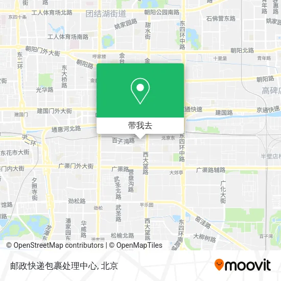 邮政快递包裹处理中心地图