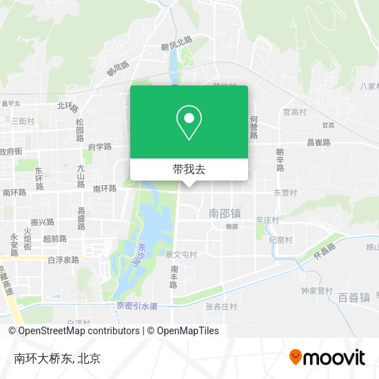 南环大桥东地图