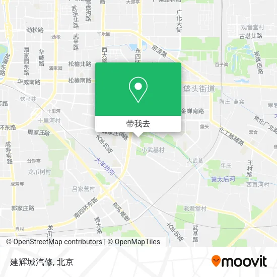 建辉城汽修地图