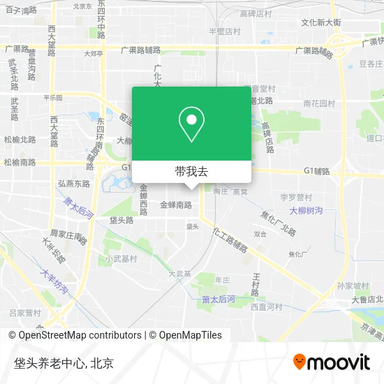 垡头养老中心地图