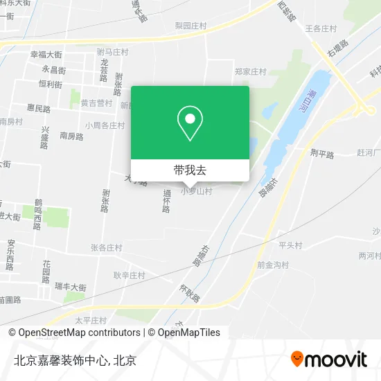 北京嘉馨装饰中心地图