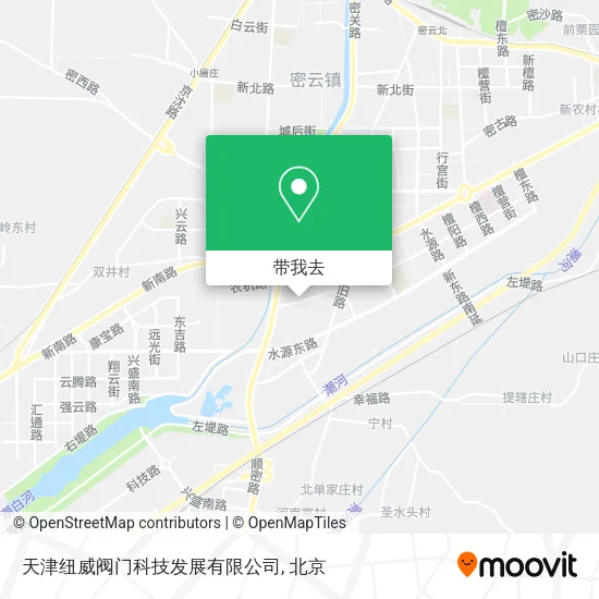 天津纽威阀门科技发展有限公司地图