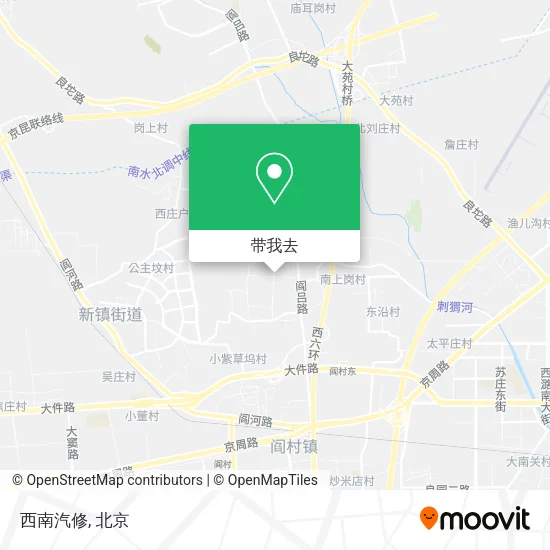 西南汽修地图