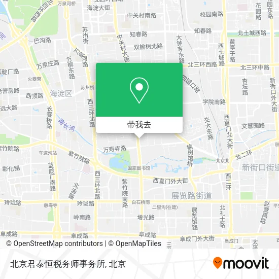 北京君泰恒税务师事务所地图