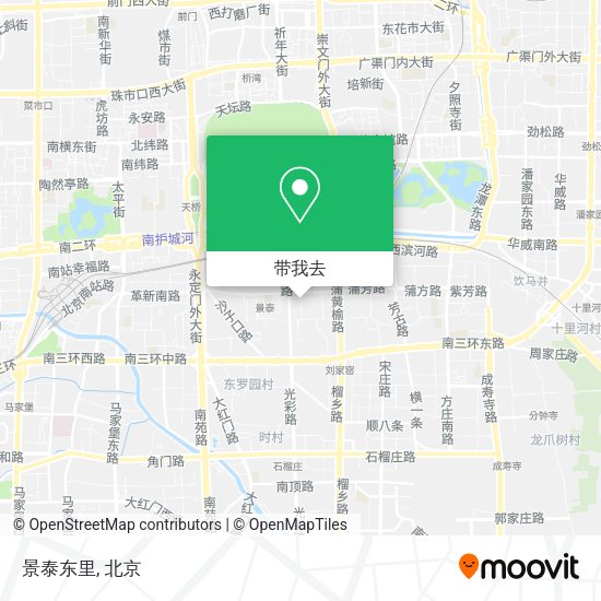 景泰东里地图