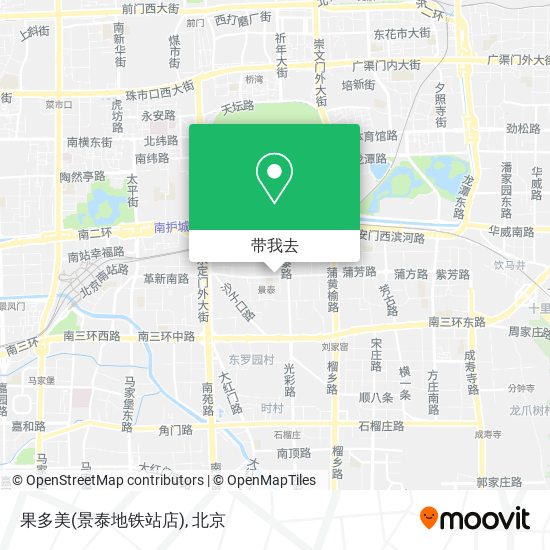 果多美(景泰地铁站店)地图