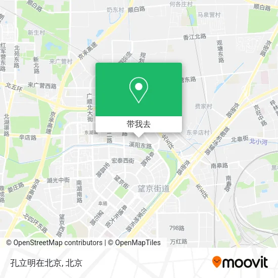 孔立明在北京地图