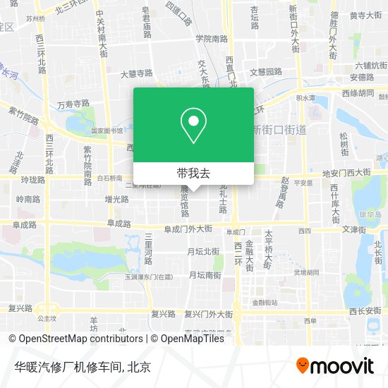 华暖汽修厂机修车间地图