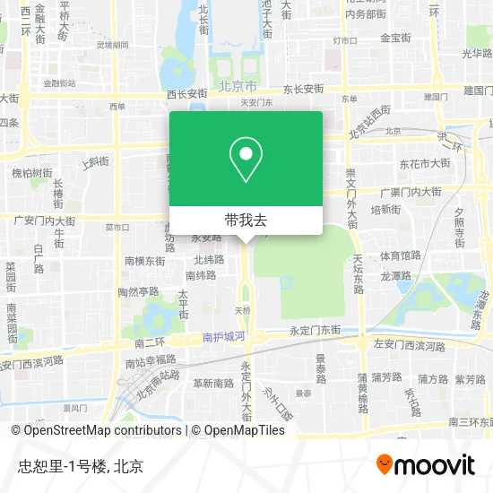 忠恕里-1号楼地图