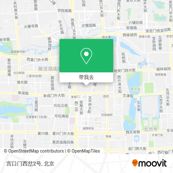 宫口门西岔2号地图