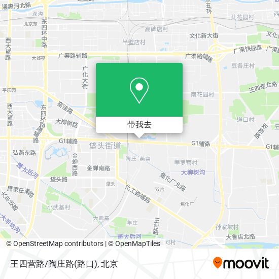 王四营路/陶庄路(路口)地图
