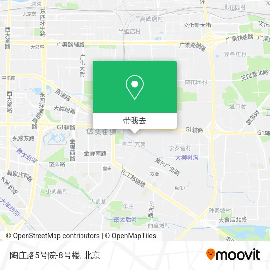 陶庄路5号院-8号楼地图
