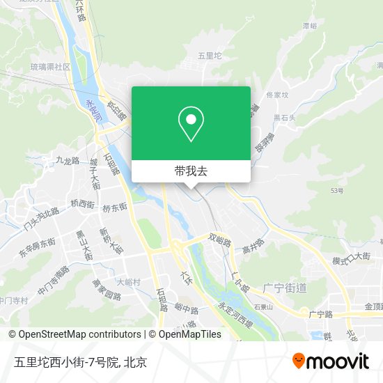 五里坨西小街-7号院地图