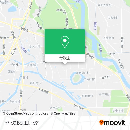 华北建设集团地图