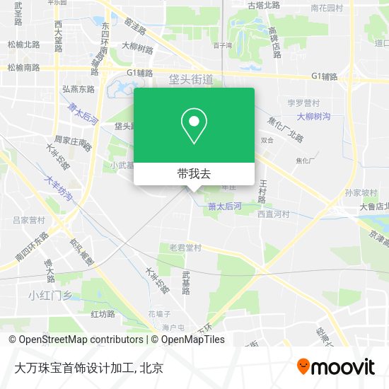 大万珠宝首饰设计加工地图