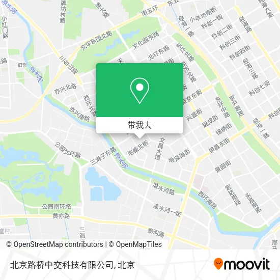 北京路桥中交科技有限公司地图