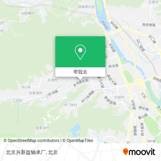 北京兴新益轴承厂地图