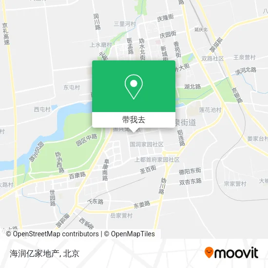 海润亿家地产地图