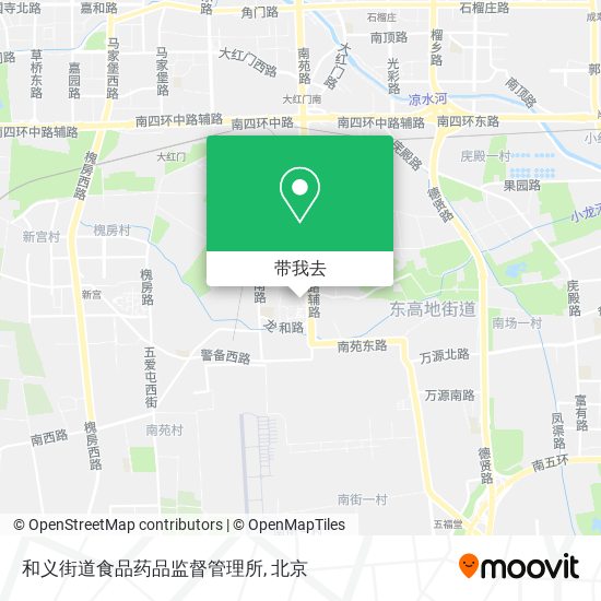 和义街道食品药品监督管理所地图