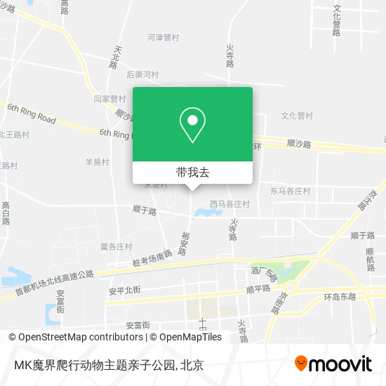 MK魔界爬行动物主题亲子公园地图