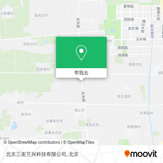 北京三友兰兴科技有限公司地图