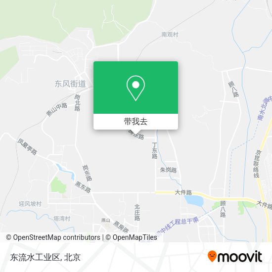 东流水工业区地图