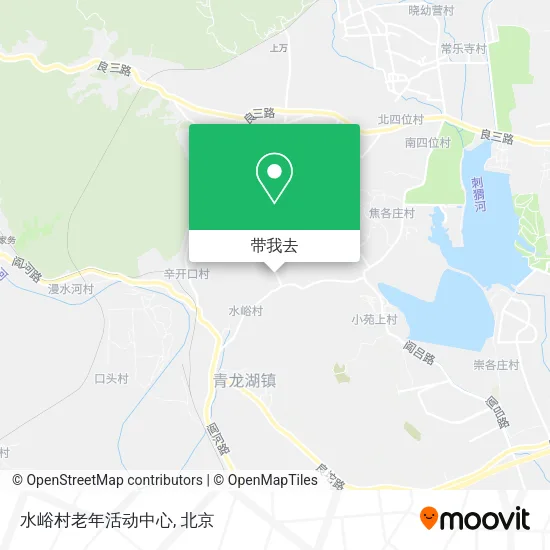 水峪村老年活动中心地图