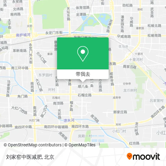 刘家窑中医减肥地图
