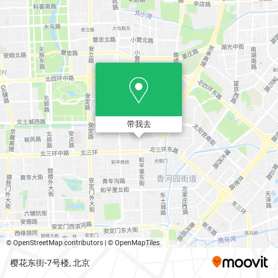 樱花东街-7号楼地图