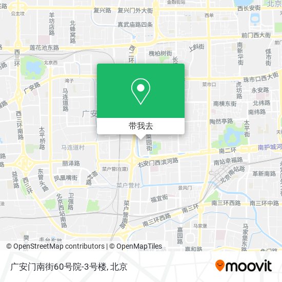 广安门南街60号院-3号楼地图