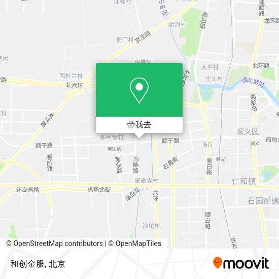 和创金服地图
