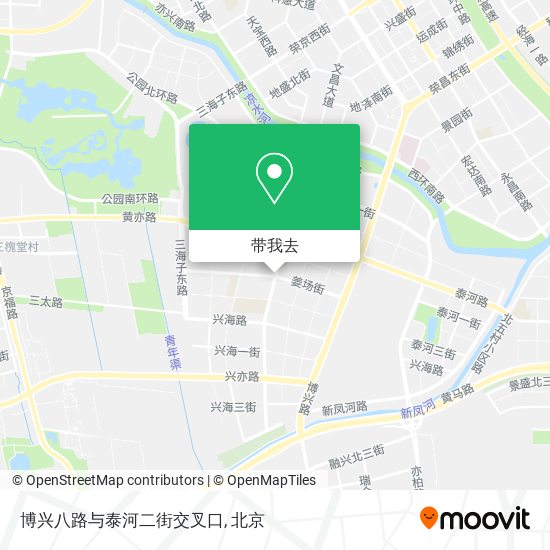 博兴八路与泰河二街交叉口地图