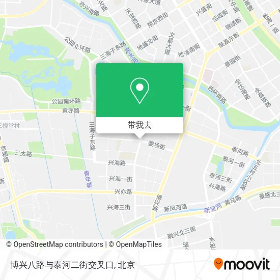 博兴八路与泰河二街交叉口地图