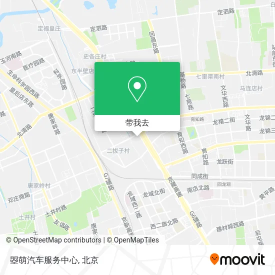 曌萌汽车服务中心地图