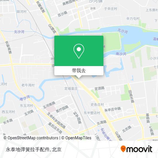 永泰地弹簧拉手配件地图