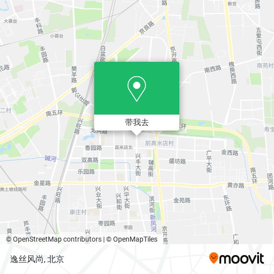 逸丝风尚地图