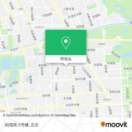 柏儒苑-2号楼地图