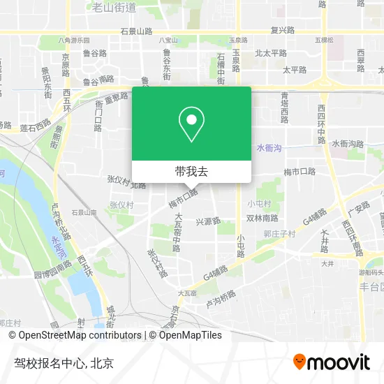 驾校报名中心地图