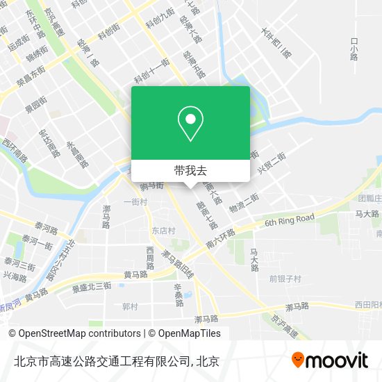 北京市高速公路交通工程有限公司地图