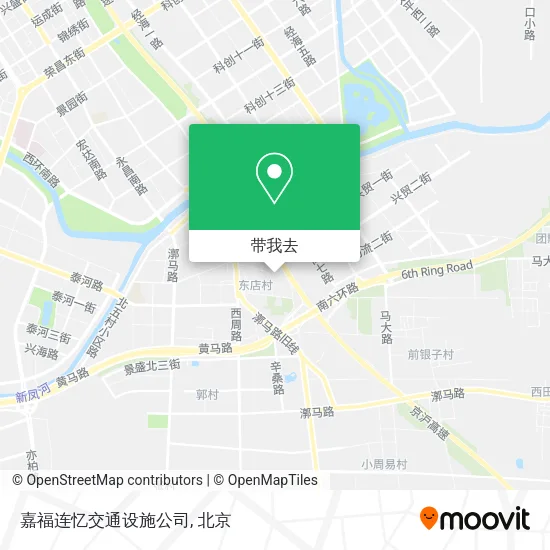 嘉福连忆交通设施公司地图