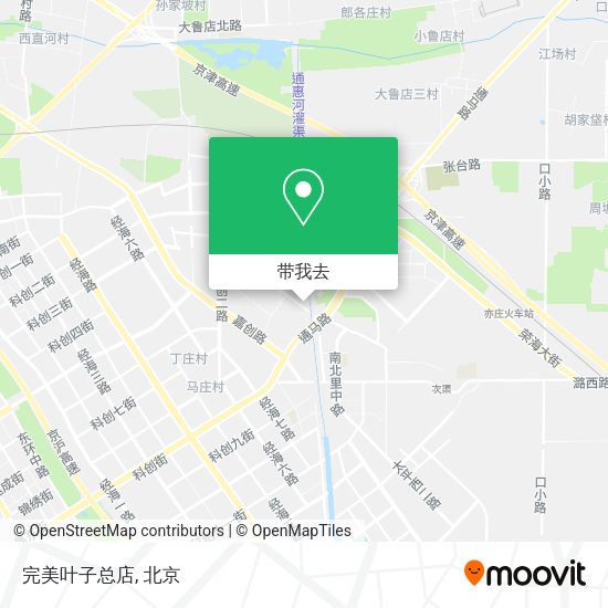 完美叶子总店地图