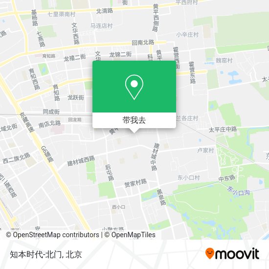 知本时代-北门地图