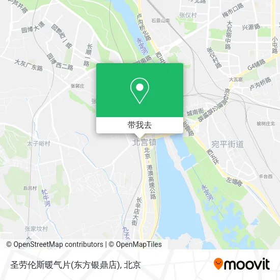 圣劳伦斯暖气片(东方银鼎店)地图