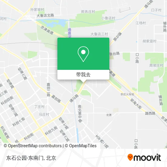 东石公园-东南门地图