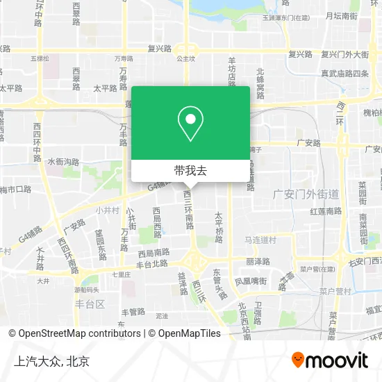 上汽大众地图
