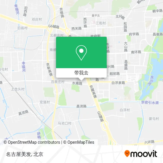名古屋美发地图