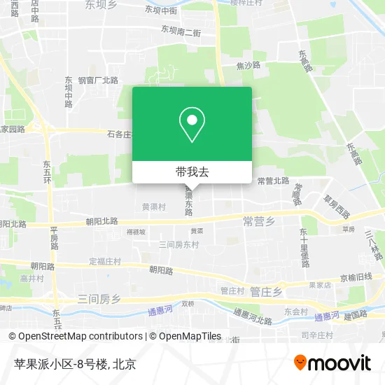 苹果派小区-8号楼地图